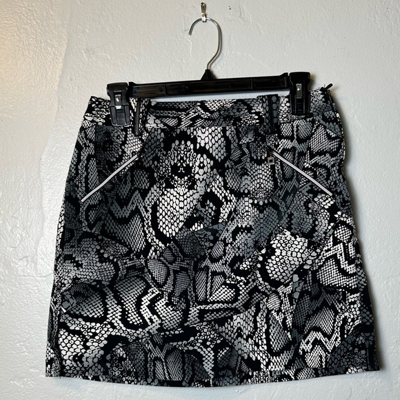 JAMIE SADOCK Fiji Collection Snake Print Skirt - Picture 2 of 6